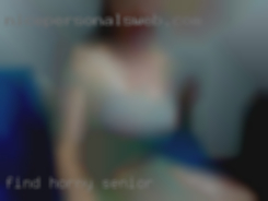 find horny senior looking girls for sex