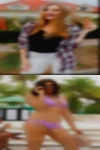 Black swingers water beach