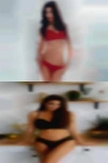 Woman landing swinger senior