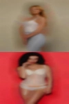 Horny girls looking women over