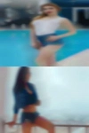 Woman squirting long