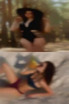 Wives being home alone naked